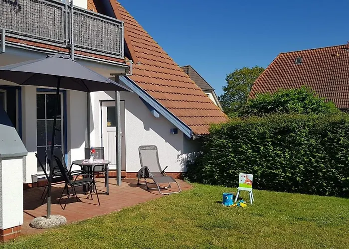شقة Strandlaeufer Usedom Im Gruenen Ruhig Terrasse Parkplatz Karlshagen