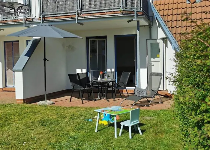 شقة Strandlaeufer Usedom Im Gruenen Ruhig Terrasse Parkplatz Karlshagen